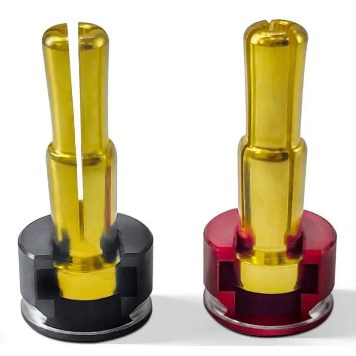 Power Hobby - Lowpro Bullet Plug Grips W/4-5Mm Bullets 1