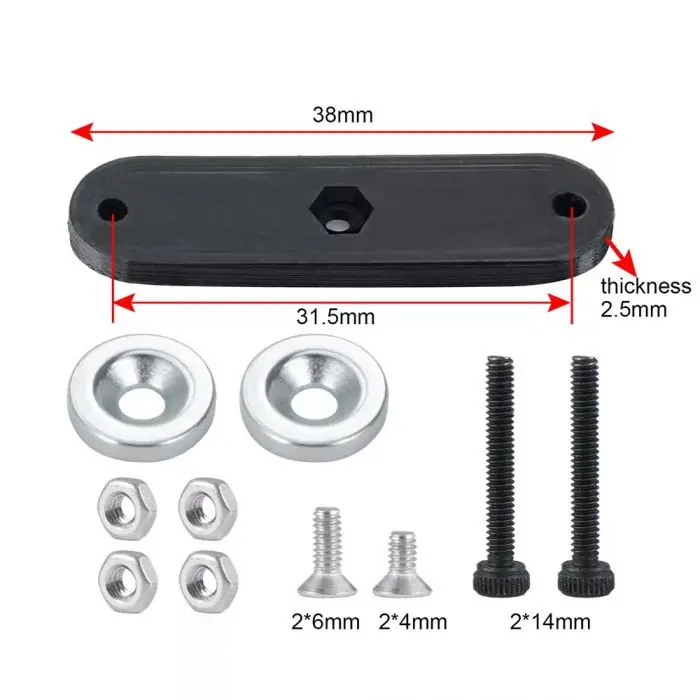 Power Hobby - Magnetic Body Post Holder Mount, For Axial Scx24 Jeep / Gladiator 1