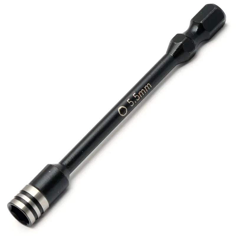 Power Hobby - Nut Driver Bit 5.5Mm 1/4" Steel Drive Tip 1