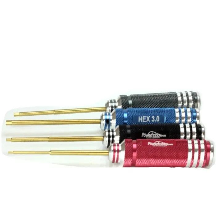 Power Hobby - Power Hobby Magnetic Hex Driver Wrench Set, Metric (4Pcs) 1