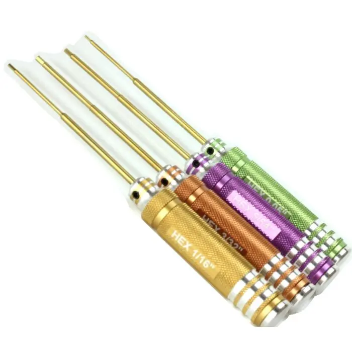 Power Hobby - Power Hobby Magnetic Hex Driver Wrench Set, Standard (4Pcs) 1