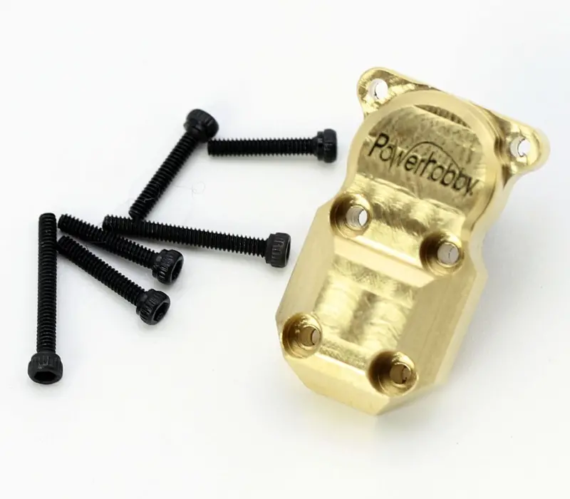 Power Hobby - Powerhobby Axial Scx24 Brass Diff Cover 1