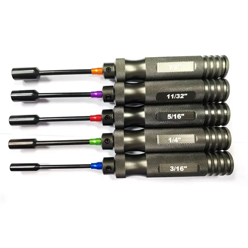 Power Hobby - Pro Series Standard Nut Driver Tool Set 5Pc 1