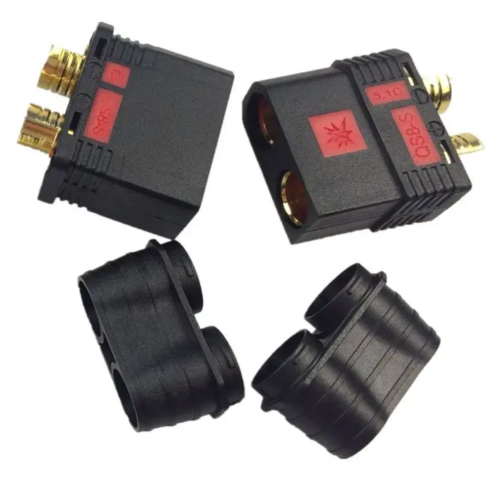 Power Hobby - Qs8-S Male / Female Plug / Connector Set (Qs8.0Mm-S) 1