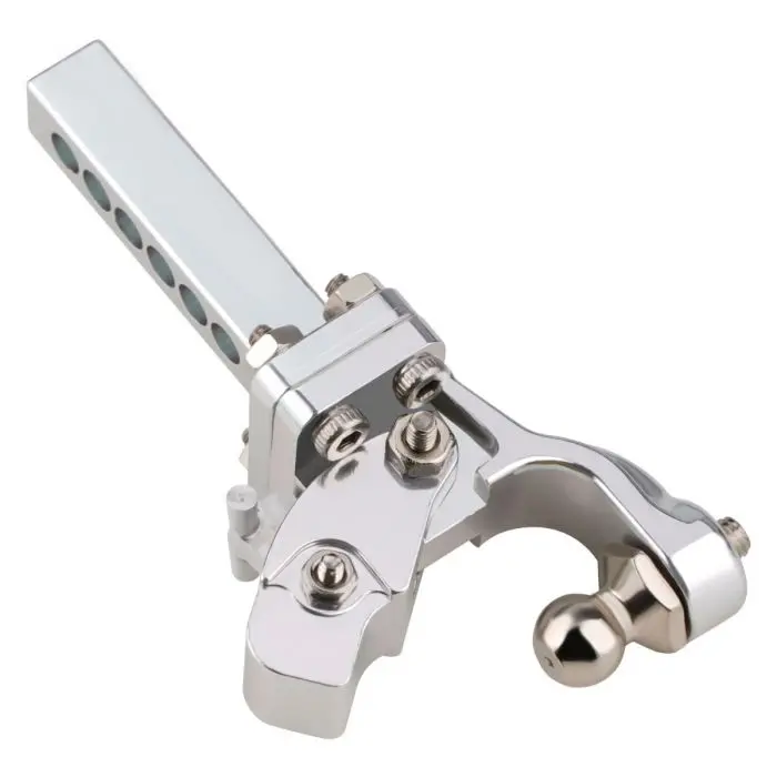 Power Hobby - Rescue Tow Trailer Hook Hitch, Silver, 1/10 Crawler 1