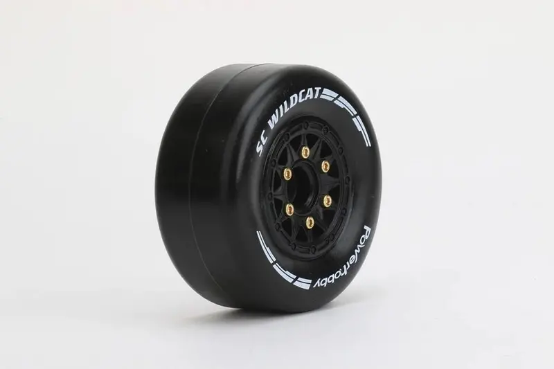 Power Hobby - Sc Wildcate Mounted Super Soft Tires / Wheels (2) 1