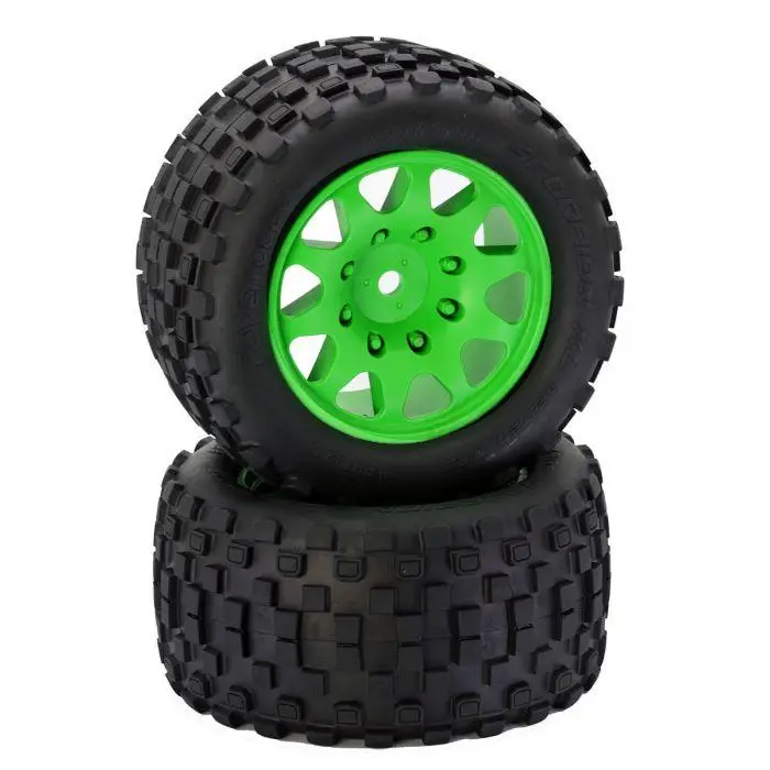 Power Hobby - Scorpion Xl Belted Tires / Viper Wheels (2) Traxxas X-Maxx 8S-Green 1