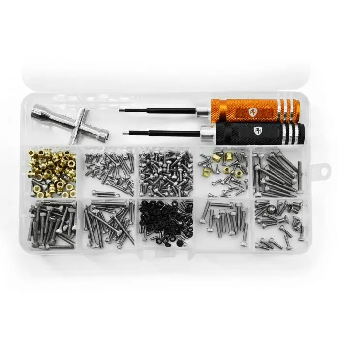 Power Hobby - Screw Box Set Trx-4M With Tools + Box, 289Pcs 1