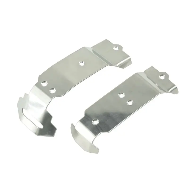 Power Hobby - Stainless Steel Chassis Armor Skid Plate, For Traxxas Mini Maxx 1