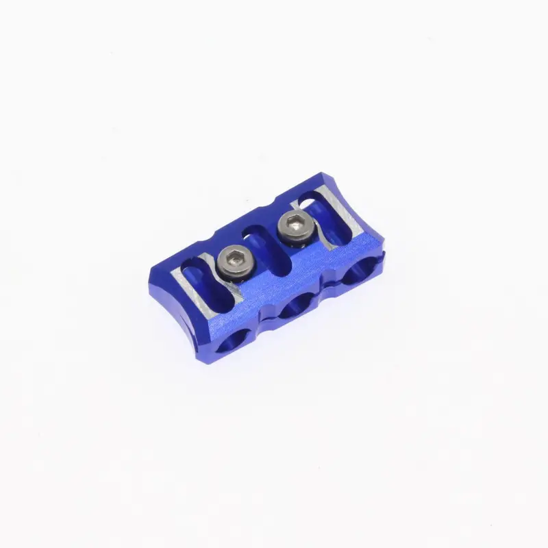 Power Hobby - Ultralite 3 Wire Organizer 3 X 4.1Mm 10Awg Wire, Blue 1