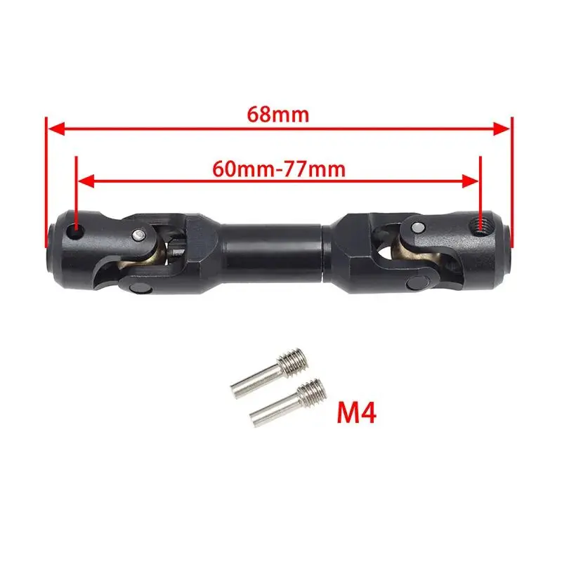 Power Hobby - Universal Spline Drive Shaft Cvd 60-77Mm (1), For  Wraith Scx10 1
