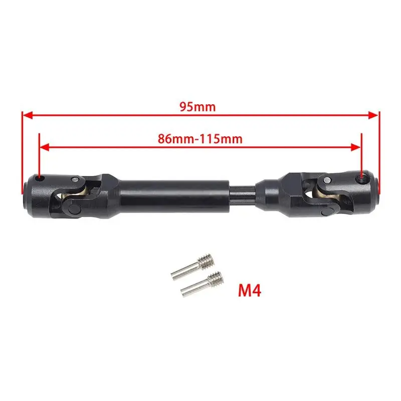 Power Hobby - Universal Spline Drive Shaft Cvd 86-115Mm (1) Trx-4 Wraith Scx10 1