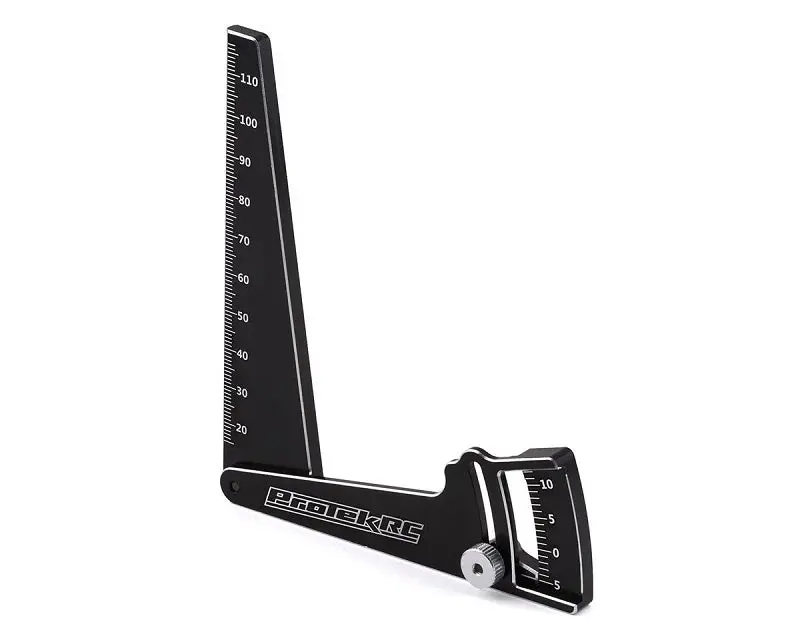 Protek R/C - Aluminum Camber Gauge (117Mm Tall) 1