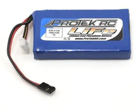 Protek R/C - Life 3Pk/M11 Car Transmitter Battery Pack (9.9V/1600Mah) 1