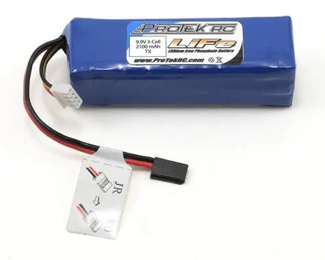 Protek R/C - Life Tx Battery Pack (9.9V/2100Mah) For Futaba, Jr, Spektrum, Ko 1
