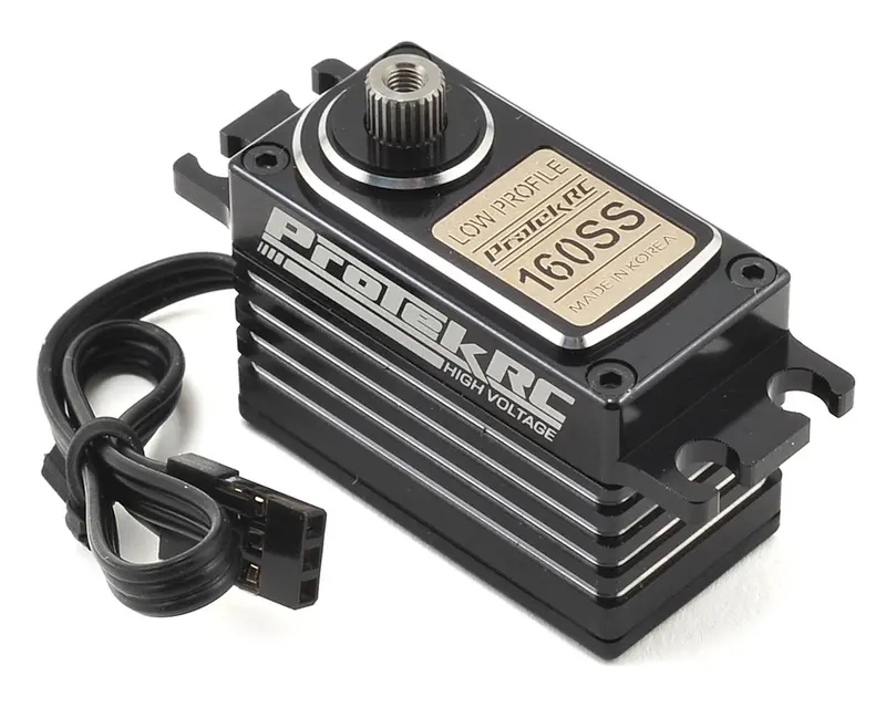 Protek R/C - Low Profile Super Speed Metal Gear Servo, High Voltage W/ Metal Case 1