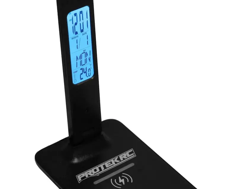 Protek R/C - Multifunction Led Pit Light (W/ Wirelesss Charge, Clock, Date & Temp) 2