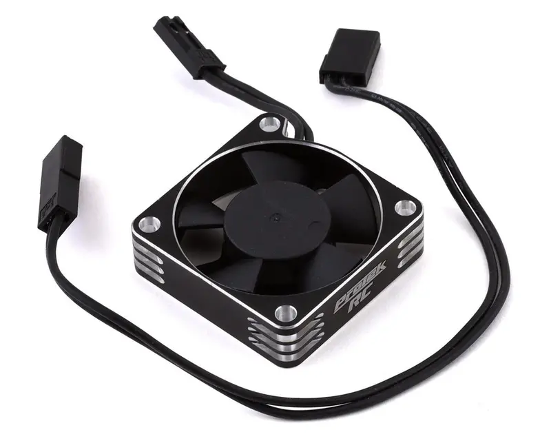 Protek R/C - Protek Rc 35X35x10mm Aluminum High Speed Hv Cooling Fan (Silver/Black) 1