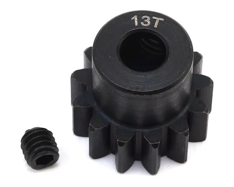 Protek R/C - Steel Mod 1 Pinion Gear, 5Mm Bore, 13 Tooth 1
