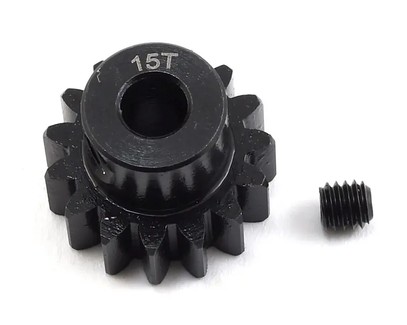 Protek R/C - Steel Mod 1 Pinion Gear, 5Mm Bore, 15 Tooth 1