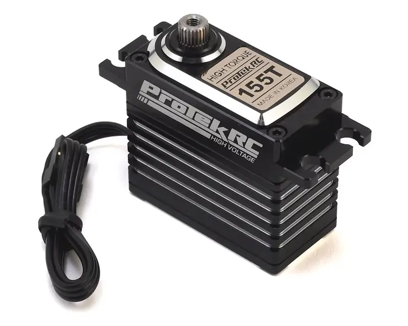 Protek Rc - 155T Digital High Torque Metal Gear Servo, High Voltage, Metal Case 1