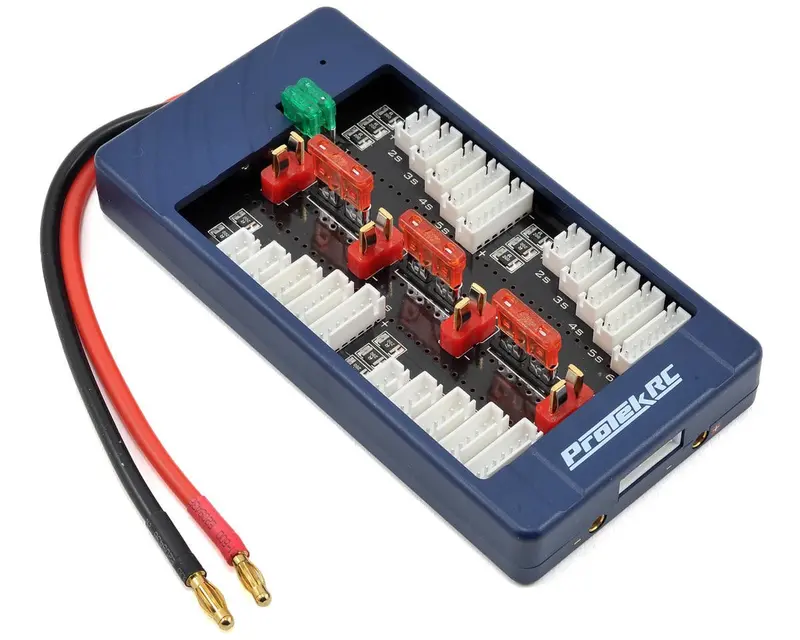 Protek Rc - 2S-6S 4-Battery Parallel Charger Board (T-Style/Jst-Xh) 1