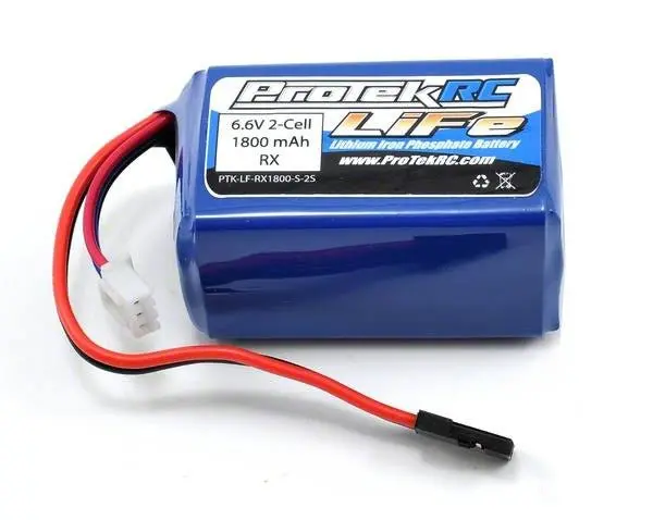 Protek Rc - Life Hump Receiver Battery Pack (6.6V / 1800Mah W/ Balancer Plug) 1