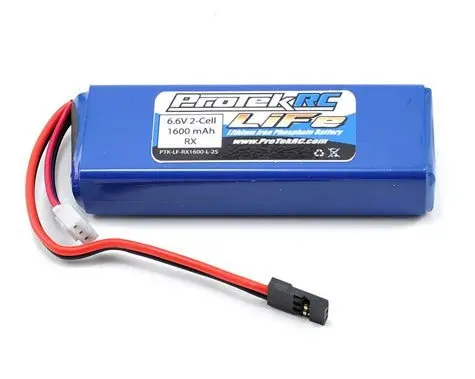 Protek Rc - Protek Rc Life Mugen & Ae Receiver Battery Pack (6.6V/1600Mah) (W/Balancer Plug) 1