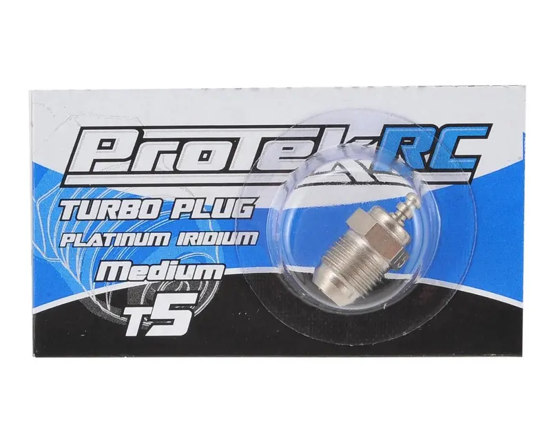 Protek Rc - Protek Rc T5 Medium Turbo Glow Plug (.12 & .21 Engines) 1
