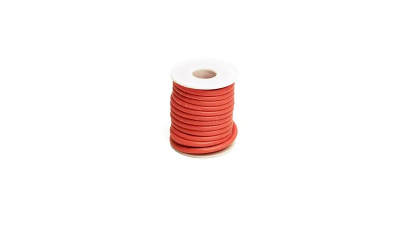 Racers Edge - 12 Gauge Silicone Ultra-Flex Wire; 25' Spool (Red) 1