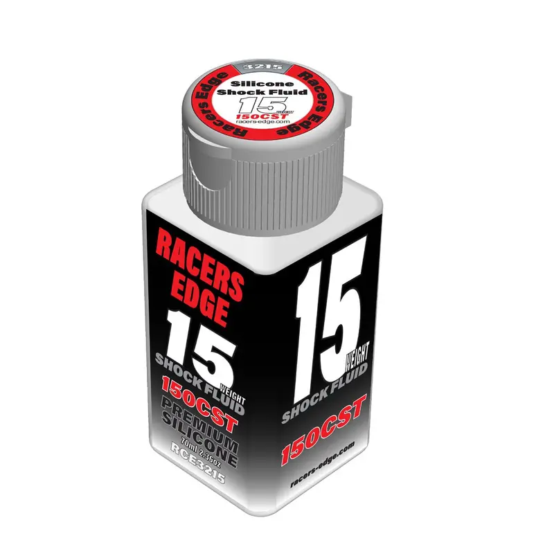 Racers Edge - 15 Weight 150Cst 70Ml 2.36Oz Pure Silicone Shock Oil 1