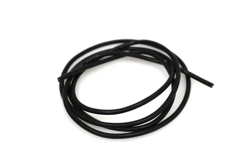Racers Edge - 16 Gauge Silicone Wire, 3' Black 1