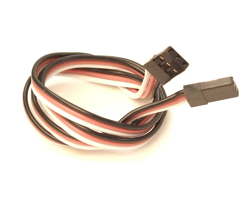 Racers Edge - 18" (458Mm) Universal Extension Lead W/ Male To Male Plug, 22Awg 1