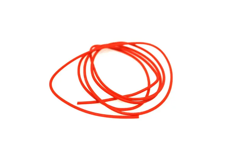 Racers Edge - 20 Gauge Silicone Wire, 3' Red 1