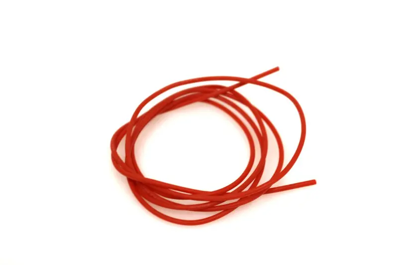 Racers Edge - 22 Gauge Silicone Wire, 3' Red 1