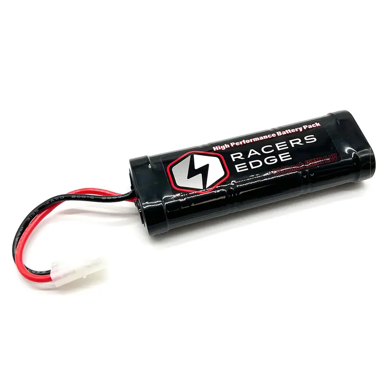 Racers Edge - 3000Mah 7.2V 6-Cell Nimh Flat Battery Pack W/ Tamiya Plug 1