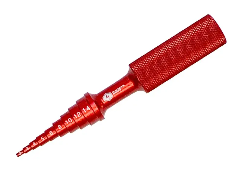 Racers Edge - Aluminum Bearing Meter / Disassmbler Red 1