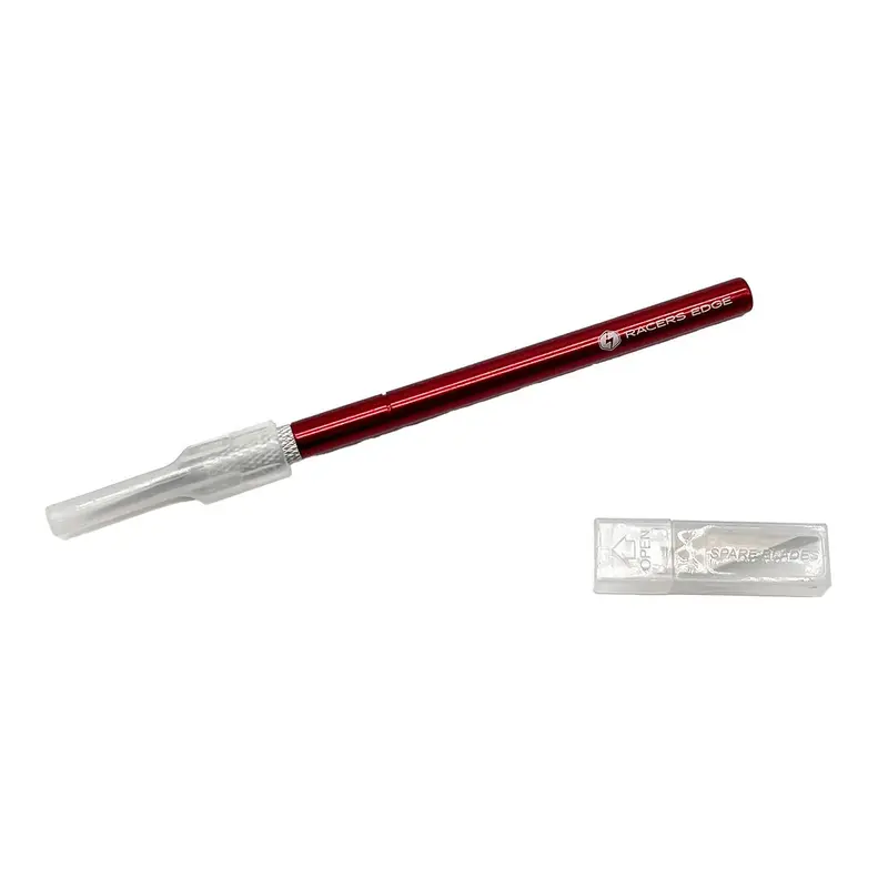 Racers Edge - Aluminum Handle Hobby Knife With 6 #11 Blades 1
