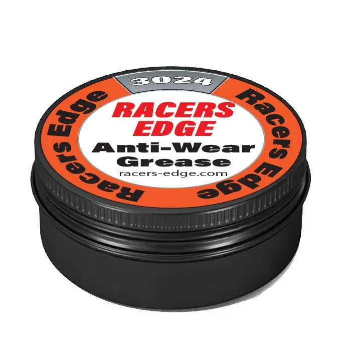 Racers Edge - Anti-Wear Grease (8Ml) In Black Aluminum Tin W/Screw On Lid 1