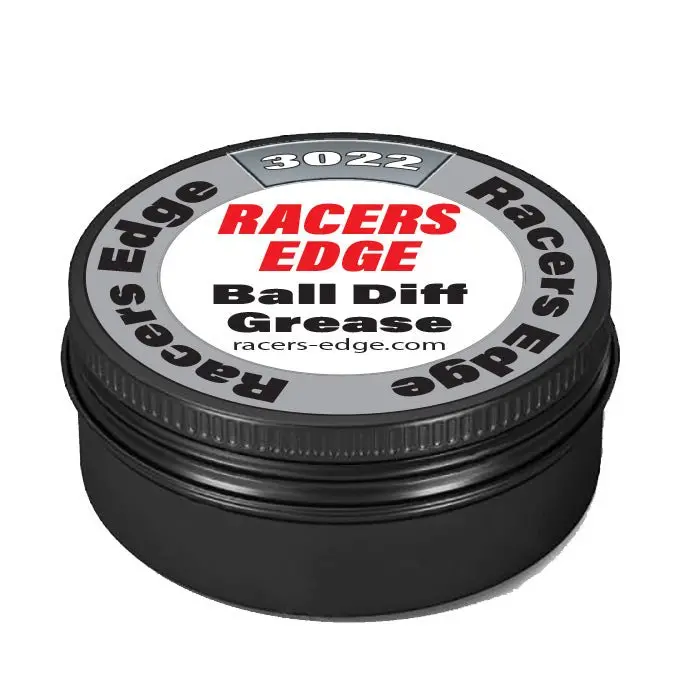 Racers Edge - Ball Differential Grease (8Ml) In Black Aluminum Tin W/Screw On Lid 1