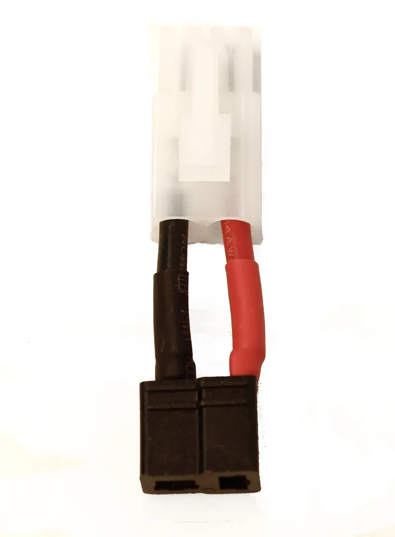 Racers Edge - Battery/Esc Adapter: Male Tamiya To Female Deans (T-Plug) 1