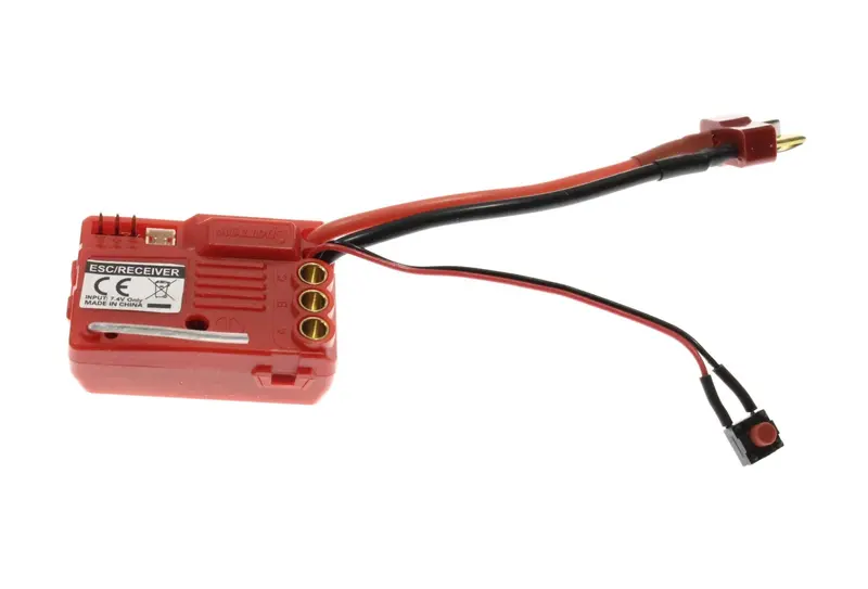 Racers Edge - Brushless Esc/Receiver Upgrade For Fits 1/16 Vehicles From Blackzon (Slyder St/Mt), Haiboxing (16890/16889), Redcat (Volcano16), Racent (Tornado/Crossy), Bezgar (Hm165/Hm162/Hm161), And More 1