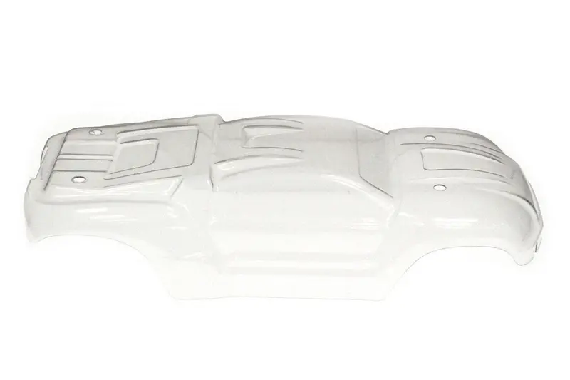 Racers Edge - Clear Stadium Truck Body With Stickers For Blackzon Slyder 1