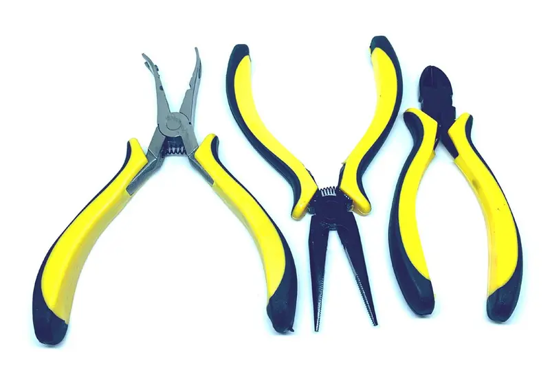 Racers Edge - High Speed Steel Ball Link Pliers, Needle-Nose Pliers & Diagonal Cutters 1