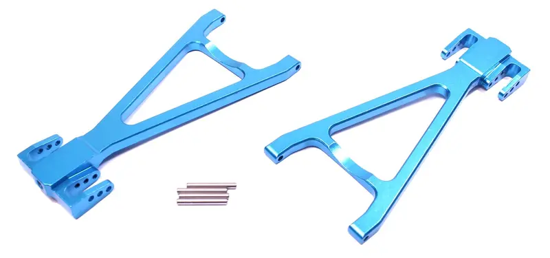 Racers Edge - Revo Aluminum Rear Lower Suspension Arm Set - Blue 1