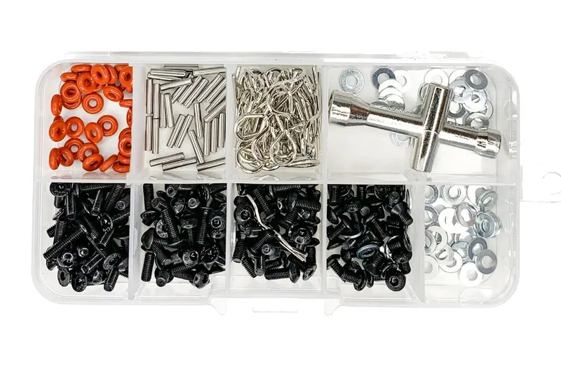 Racers Edge - Screw And Parts Box Set With Cross Wrench (161Pcs) 1