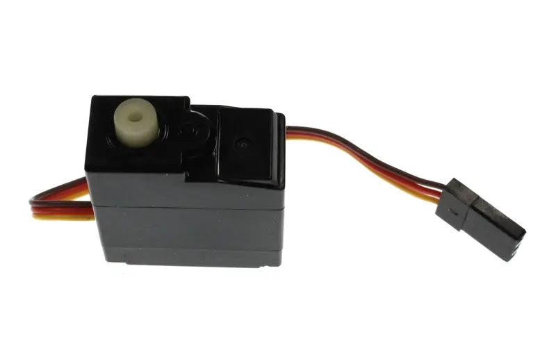 Racers Edge - Servo (3-Wire Plug, For Brushless Esc Upgrade), Fits 1/16 Vehicles From Blackzon (Slyder St/Mt), Haiboxing (16890/16889), Redcat (Volcano16), Racent (Tornado/Crossy), Bezgar (Hm165/Hm162/Hm161), And More 1