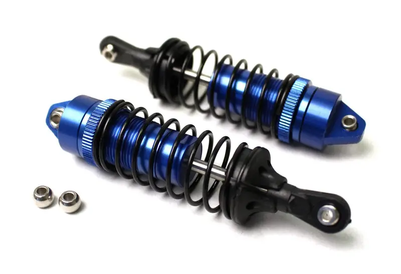 Racers Edge - Slash 2/4Wd Aluminum Front Shock (Pr) - Blue 1