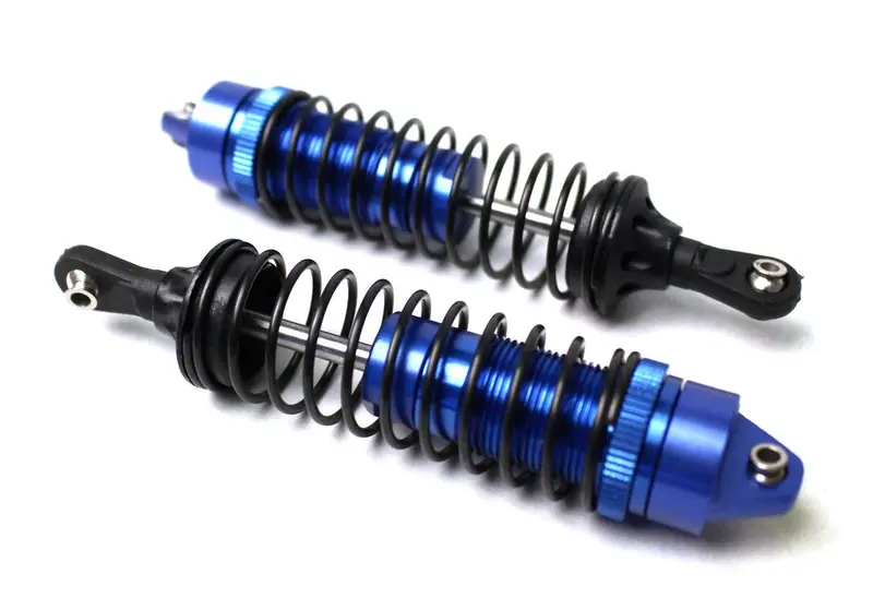 Racers Edge - Slash 2/4Wd Aluminum Rear Shock (Pr) - Blue 1