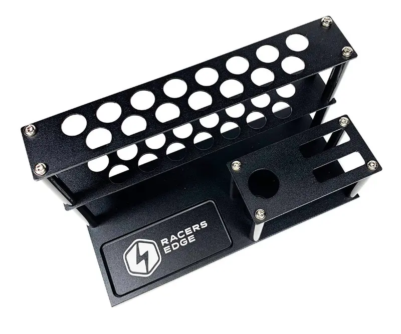 Racers Edge - Tool Holding Rack With Screw Tray, 194X110x89mm 1
